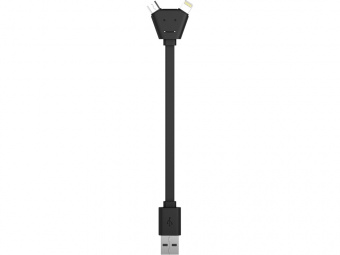 USB-переходник XOOPAR Y CABLE (черный)