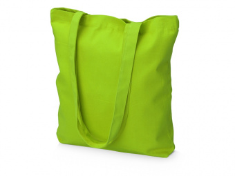 Сумка из плотного хлопка Carryme 220, 220 г/м2 (зеленое яблоко)