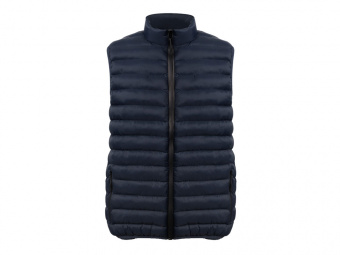 Стеганый жилет Uniqloud, мужской (темно-синий)