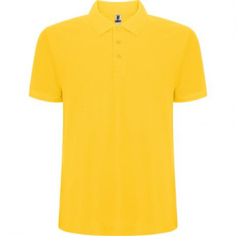 Футболка поло PEGASO PREMIUM мужская, ЖЕЛТЫЙ M