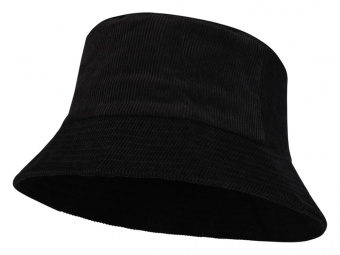 Панама Howson из переработанного вельвета (черный)