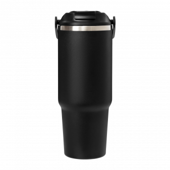 Термокружка вакуумная Монтана, черный