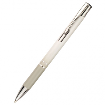 Ручка металлическая Britney градиент, белый