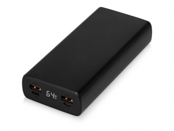 Портативное зарядное устройство с функцией быстрой зарядки QC 3.0 PowerMax, 20000 mAh (черный)
