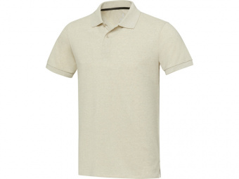Рубашка поло Emerald, унисекс (бежевый)