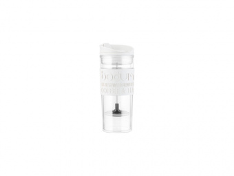 Термокружка TRAVEL MUG, 450 мл (белый)