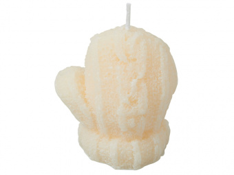 Свеча Рукавичка (молочный)