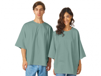 Футболка оверсайз Berlin унисекс (бирюзовый)