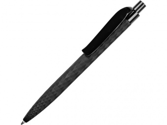 Ручка пластиковая шариковая Prodir QS 01 PRP софт-тач (черный)