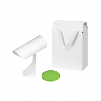 Подарочный набор Prisma, Auris, салатовый (увлажнитель воздуха, зарядное устройство)