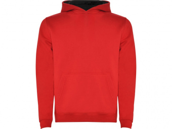 Толстовка с капюшоном Urban детская (красный, черный)