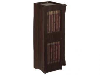 Набор книг Шкаф мудрости (коричневый, прозрачный, черный, золотистый)