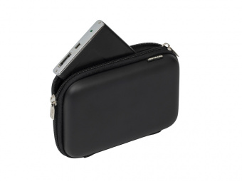 Чехол для жесткого диска из кожзама (черный)