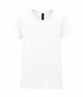 Футболка SOFTSTYLE WOMAN, БЕЛЫЙ M