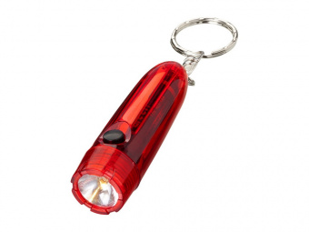 Брелок-фонарик Bullet (красный прозрачный)
