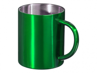 Стальная кружка с двойными стенками Altai (зеленый)