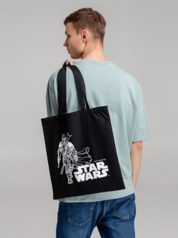 Холщовая сумка Mandalorian, черная