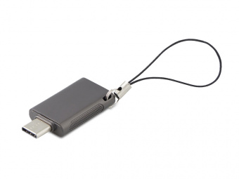Флешка 64 ГБ USB Type-C 3.0 Индата (темно-серый)
