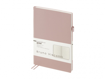 Ежедневник недатированный А5 Grand (пыльная роза)