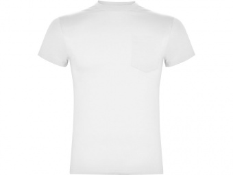 Футболка Teckel с карманом мужская (белый)