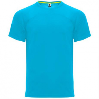Спортивная футболка MONACO унисекс, БИРЮЗОВЫЙ 3XL