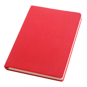 Ежедневник A5 недатированный Franco в мягком переплёте, красный