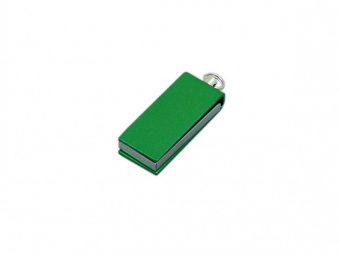 USB-флешка мини на 64 Гб с мини чипом в цветном корпусе (зеленый)
