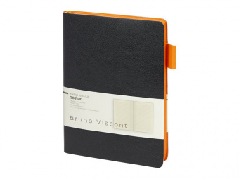 Ежедневник недатированный А5 Boston (черный)