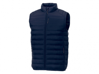 Жилет Pallas мужской из переработанных материалов (темно-синий)