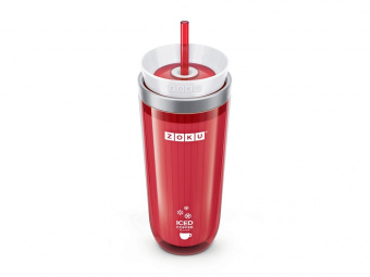 Стакан для охлаждения напитков Zoku Iced Coffee Maker (красный)