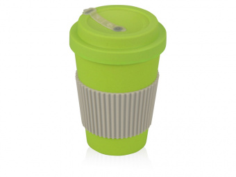 Термокружка из натуральных волокон Muffin (зеленое яблоко)