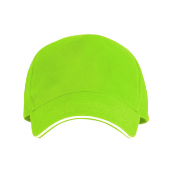 Бейсболка 5-панельная ERIS, Светло-зеленый