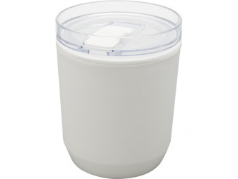 Кружка из переработанного пластика Hudson с двойными стенками (белый)