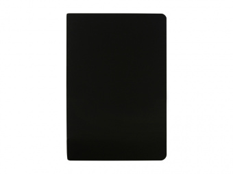 Бизнес тетрадь А5 Megapolis Velvet flex soft touch (черный)