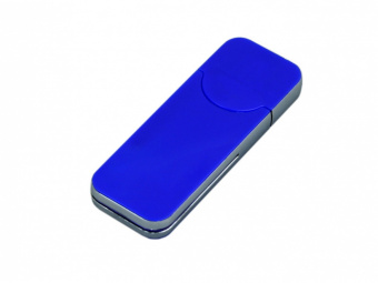 USB 2.0- флешка на 4 Гб в стиле I-phone (синий)