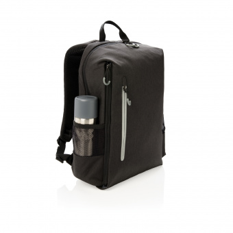 Рюкзак для ноутбука Lima 15" с RFID защитой и разъемом USB, черный