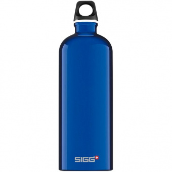 Бутылка для воды Traveller 1000, синяя