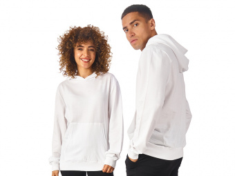 Худи Warsaw, унисекс (белый)