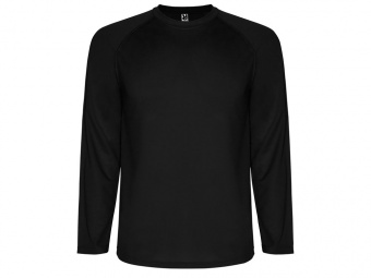 Футболка с длинным рукавом Montecarlo мужская (черный)