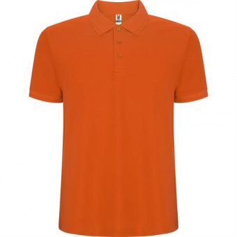 Футболка поло PEGASO PREMIUM мужская, ОРАНЖЕВЫЙ S