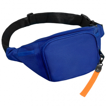 Поясная сумка SPLIT TO GO, Синий/Оранжевый