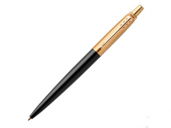 Ручка Parker шариковая Jotter Luxe Bond Street Black GT (черный, золотистый)