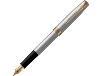 Ручка перьевая Parker Sonnet Core Stainless Steel GT (серебристый)
