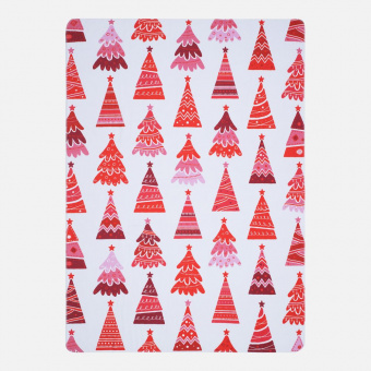 Флисовый плед Imaginario, красный