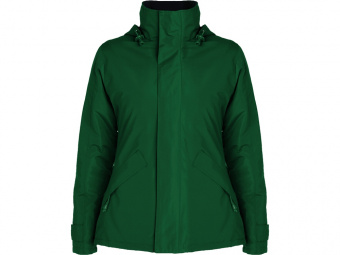 Парка утепленная Europa женская (зеленый бутылочный )