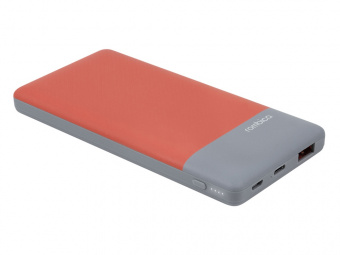 Внешний аккумулятор NEO Charge 5C, 10000 mAh (красный, светло-серый)