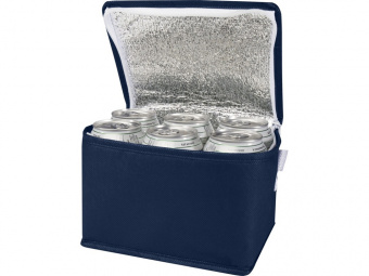 Сумка-холодильник Spectrum из переработанного нетканого материала (navy)