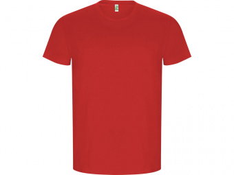 Футболка из органического хлопка Golden мужская (красный)