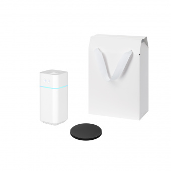 Подарочный набор Cloud NEO, Auris, черный (увлажнитель воздуха, зарядное устройство)