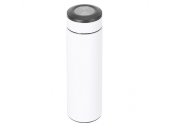 Вакуумный термос Vacuum Flask C1, soft touch, 420мл (белый)